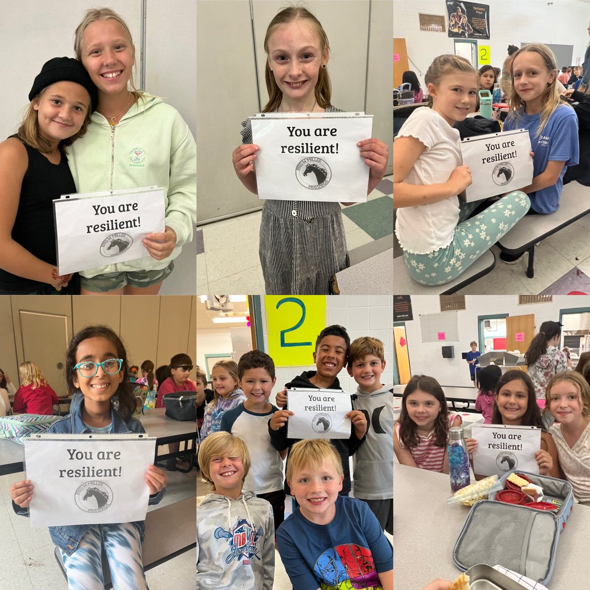 HenryWarrenAP's tweet photo. You are RESILIENT & continue to RISE to the occasion! 🤩🎈#PositiveSignMonday #MillerMustangsHPS #MondayMotivation https://t.co/P5Unl7bqF5