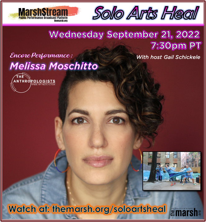 ILoveTheMarsh's tweet photo. Happy Monday! No #MondayNightMarsh tonight, but join us this WED 9/21 7:30pm PT on our @ILoveTheMarsh #MarshStream for an encore presentation of #SoloArtsHeal with special guest @anthropologistm of @anthrotheatre joining host #GailSchickele!
Tune in at: https://t.co/Ld8D4f5c0E https://t.co/H3XuxWfZU0