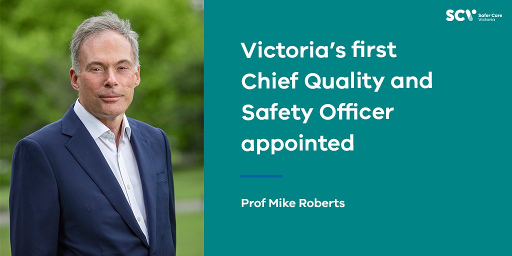 Safer Care Victoria on Twitter "Department of Health Secretary Euan Wallace has confirmed