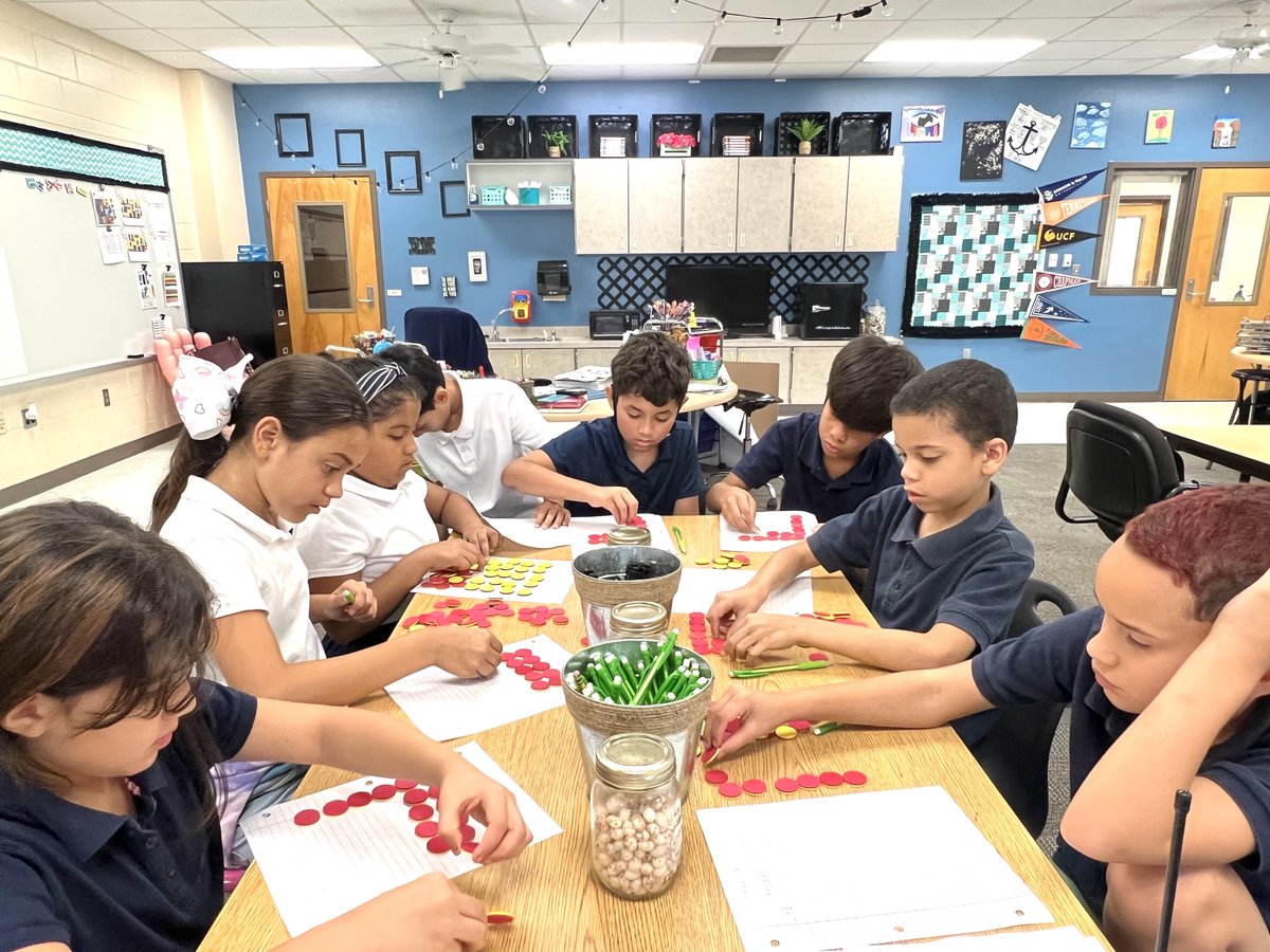 Do not disturb the mathematicians while the mathematicians are at work! The third grade students were on top of it during iii math interventions! Keep up the great work 🐻 bear cubs 🐻! #kmesbearcubs #kmesforthewin #oneteamonegoal #sdocgoodtogreat #mathematiciansinthemaking #iii