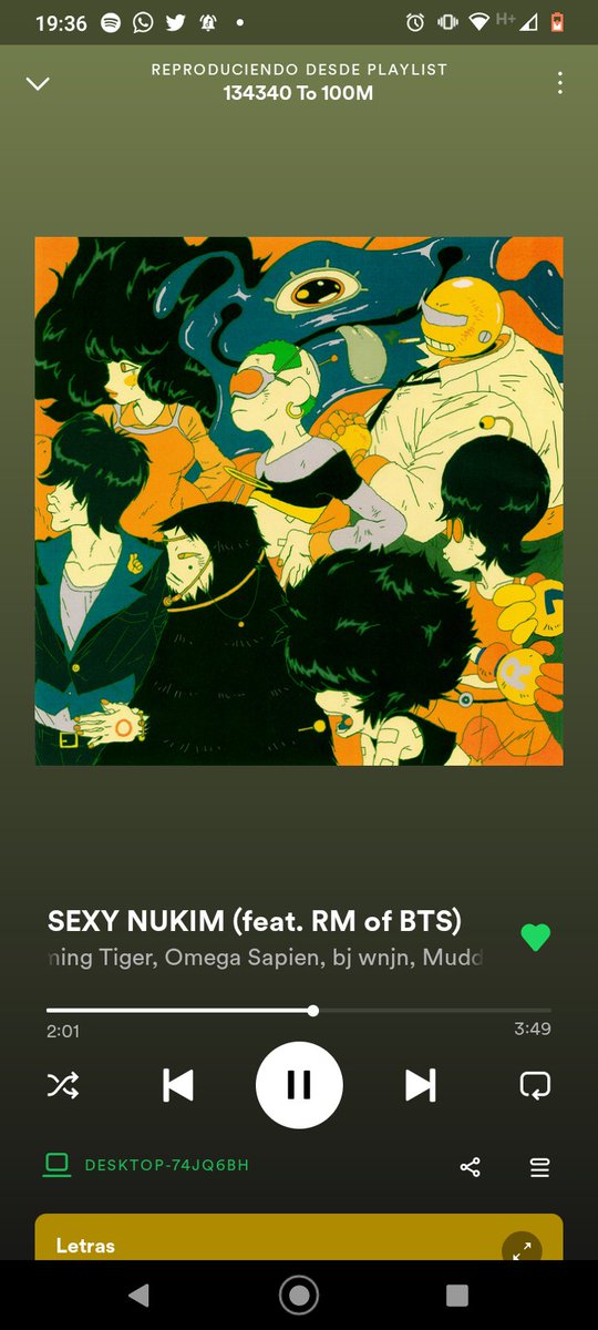 miminubecita92's tweet photo. Andamos por acá 🔥

I’m currently listening #SEXY NUKIM by #BALMING TIGER (@balmingtiger) featuring #RM (@BTS_twt) https://t.co/Ym3146xeRp