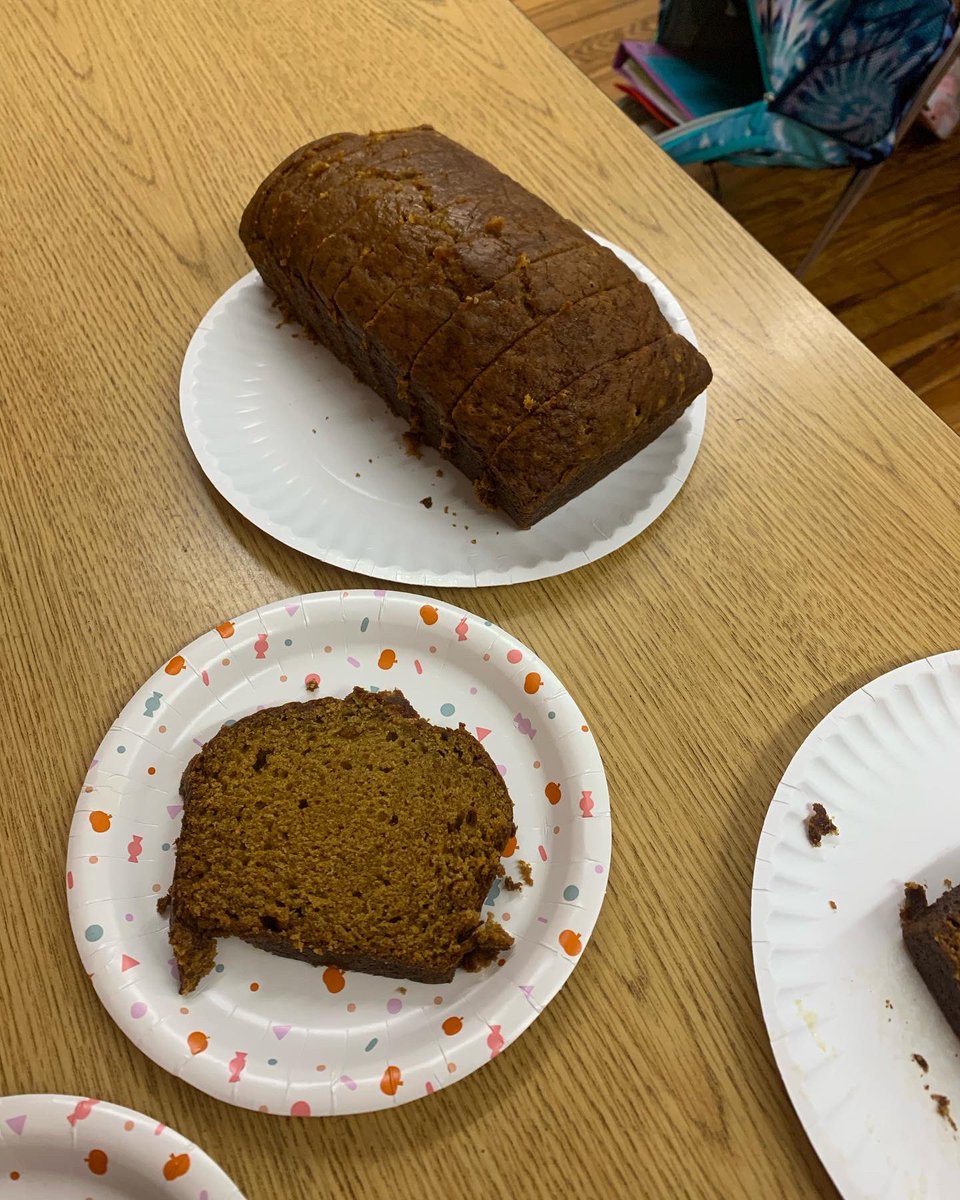 Kindness is catching on like wild fire in room 201! First handwritten notes of appreciation for every child, then homemade stickers that match the interests of their classmates, and now a pumpkin bread to share! Kindness can be shown in so many different ways! <a href="/Mitchellhcps/">Mitchell Elementary</a>