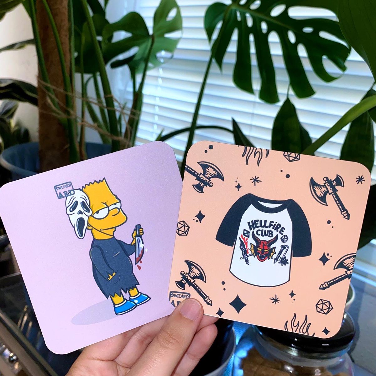 DwizardArt's tweet photo. Spooky szn prints 👻 #spookymonthfanart https://t.co/gqVWSv8oLo