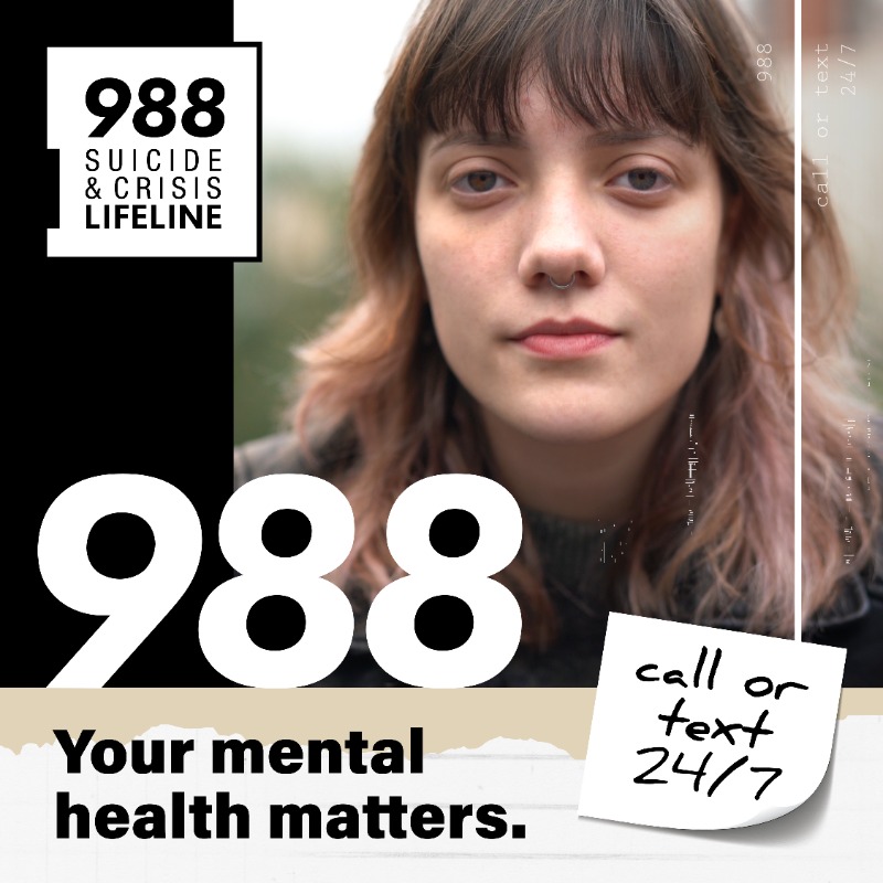 ncdhhs's tweet photo. You deserve to feel safe and accepted. Call or text 988 to talk to someone trained to help.