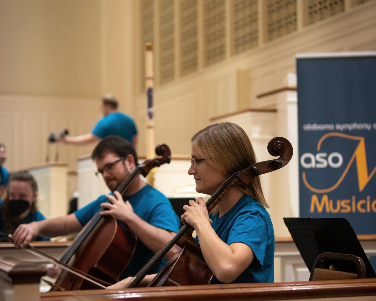 AlSymMusicians's tweet photo. THANK YOU to everyone who attended our community concerts this past weekend! We believe in the power of live performance to unite and support our community as a whole! If you enjoyed the concerts you may donate to One Place Metro Alabama Family Justice Center or Scrollworks! https://t.co/0YPTUYNMoz