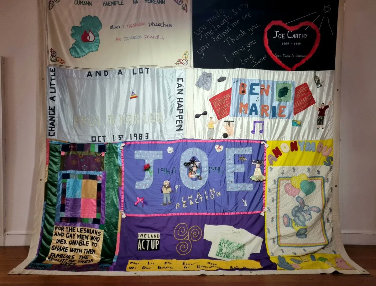 HardimansGalway's tweet image. The last week to visit the Turner Prize winning @array_studios exhibition, at the Galway Arts Centre. #IrishNamesQuilt #TheDruthaibsBall #ArrayCollective