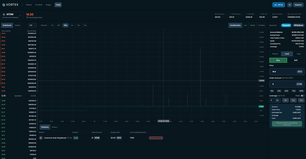 dobranina89's tweet photo. Today I took part in a new @VortexProtocol  testnet built on @SeiNetwork, so far I am very pleased with everything and really looking forward to the launch of the project.
 #sei #vortex #seinami #seilors #cosmos #DeFi https://t.co/D9u8B7oJTw