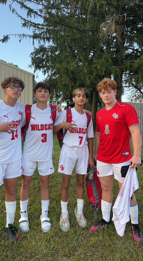 bigcatwrestling's tweet photo. Great job wrestlers on the CS Soccer team. All 4 wrestlers scored a goal tonight in the 9-1 victory at Tuslaw.  Awesome……. https://t.co/OmYOi8EjT0