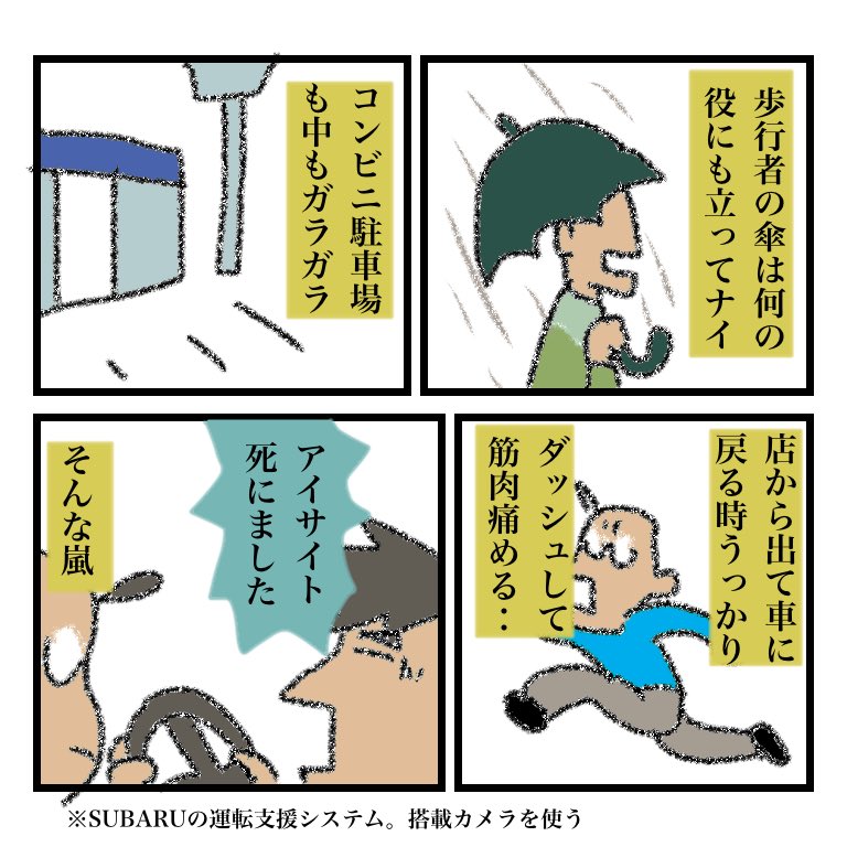 仕事なので仕方がないのですが、よりによって台風と共に北上しております‥なすちゃん運転頑張って(助手席から声援をおくる)
#台風14号 #岩手県 