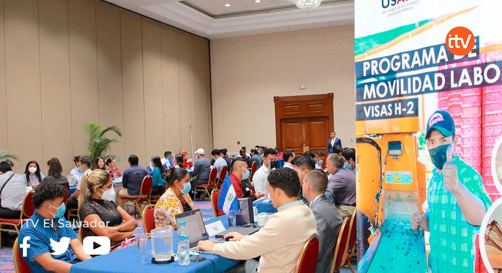 #Nacionales|| USAID desarrolla feria de empleo en el país para que salvadoreños trabajen en Estados Unidos 
#Itvelsalvador
bit.ly/3Bt8zey