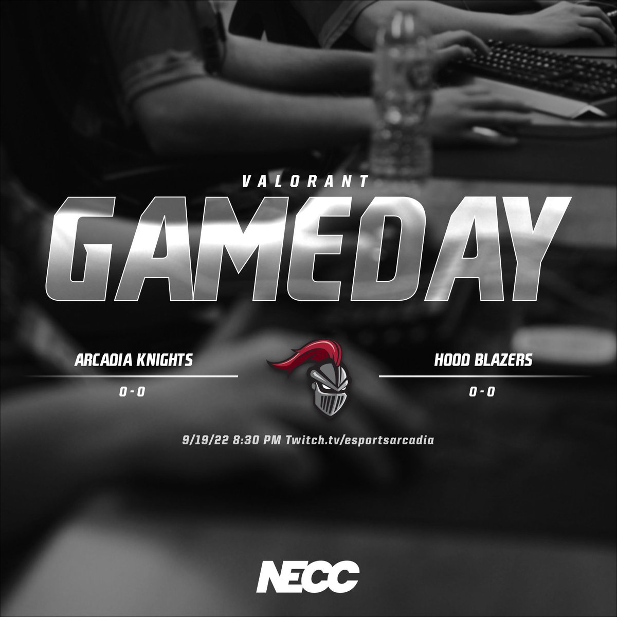 EsportsArcadia's tweet photo. LET THE GAMES BEGIN. Arcadia Valorant kicks our regular season off with an @neccgames match vs @hood_esports at 8:30. See you on stream at https://t.co/8kTxZPYT9E https://t.co/B62EYImlz9