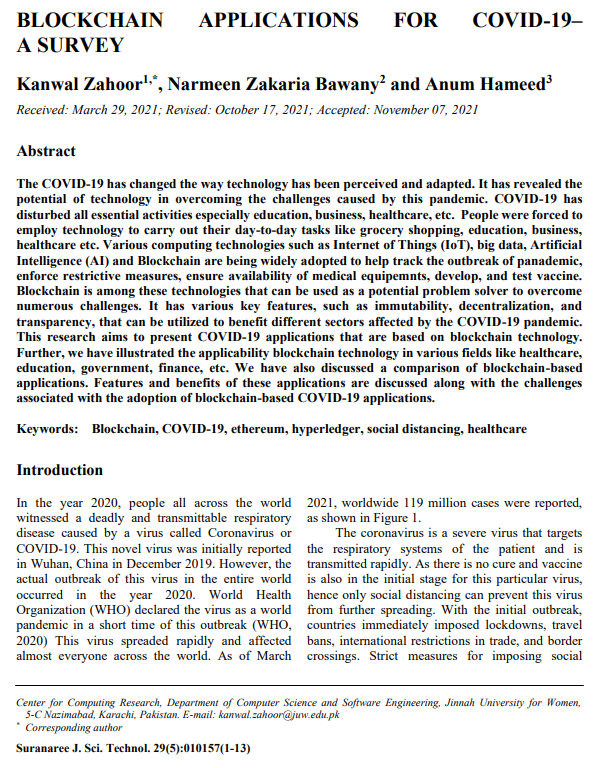 eisenreich's tweet photo. VeChain was highlighted in a recent publication, 'Blockchain Applications for COVID-19: A Survey.' ๐
#VeChain $VET #VeFam #Blockchain #Technology #COVID #Tech #Healthcare #EHCert #Ethereum $ETH #DLT #Traceability #IoT #AI https://t.co/TjzlFYFChv