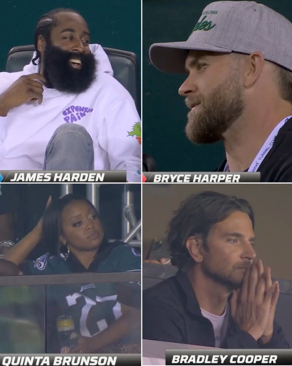 SportsCenter's tweet photo. The stars are out for #MNF 🤩 https://t.co/hLFQO9jSeU