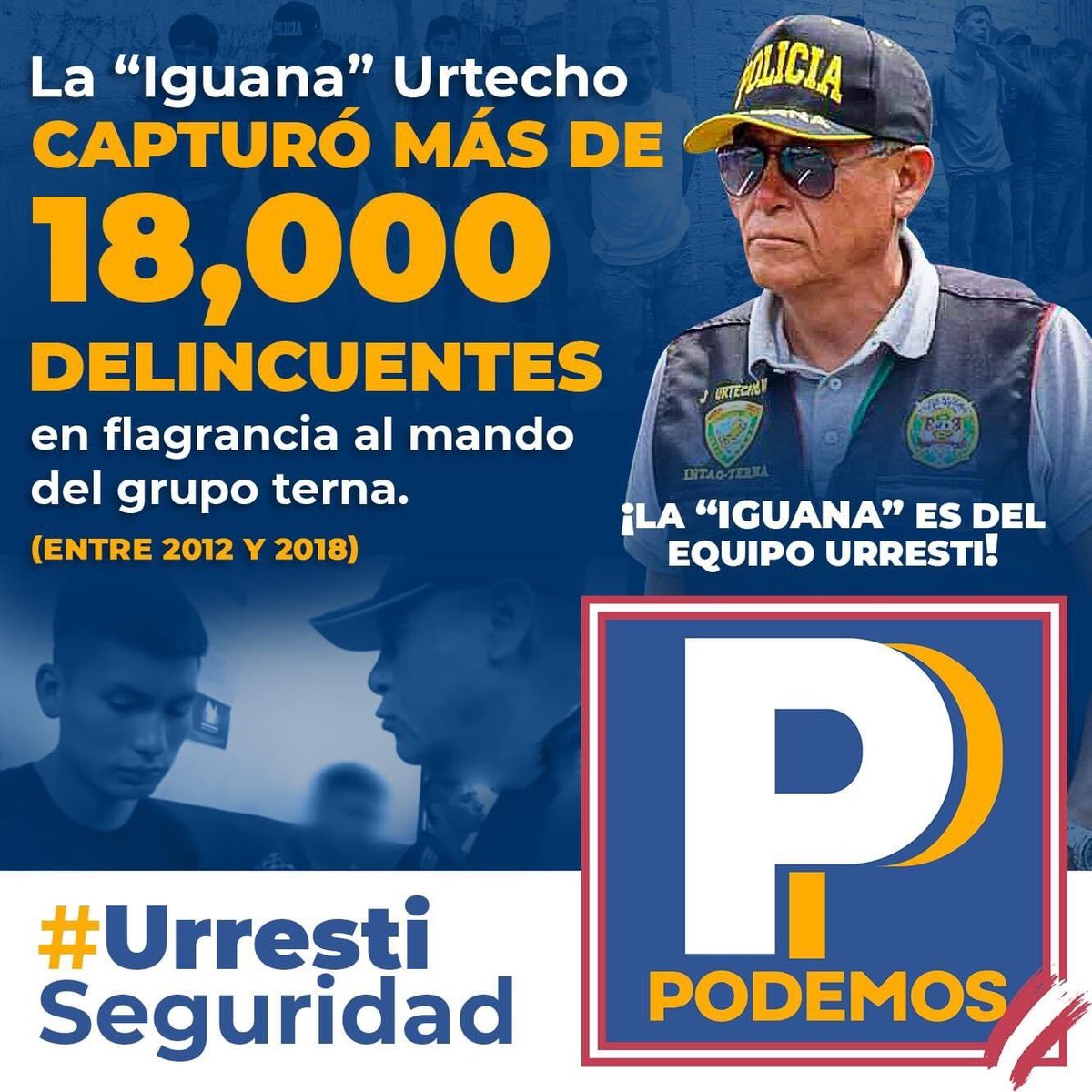 JMartGar's tweet photo. En #LaMolina vamos a continuar el ejemplo de nuestro comandante "La Iguana" Urtecho, creando al Grupo Terna Municipal donde un grupo selecto de serenos será capacitado en inteligencia y contrainteligencia para prevenir y perseguir el delito antes que se cometa. 
#MarcaLaP https://t.co/oS5CbUIrPq