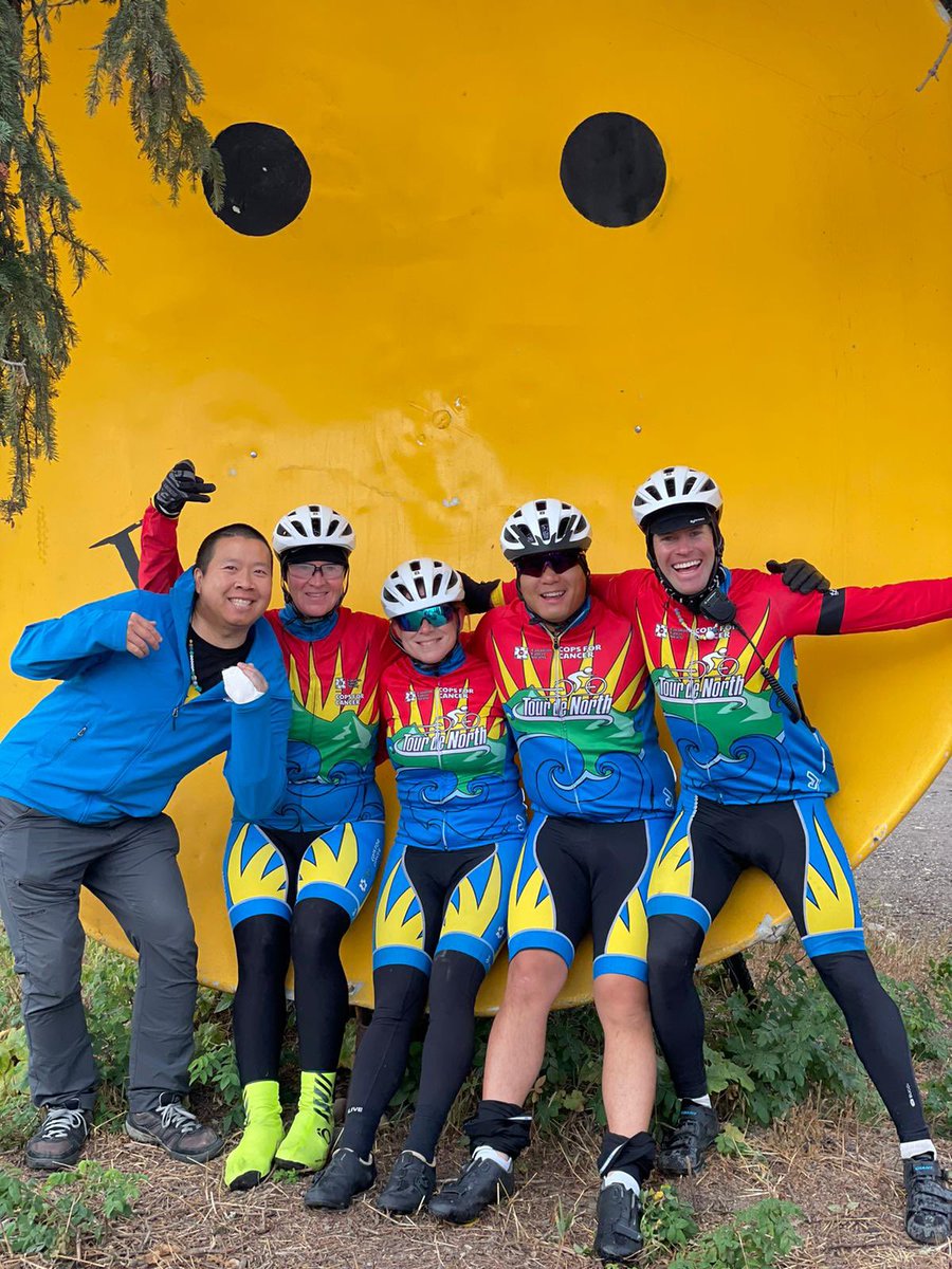 Photo of the day winner from Day 5! Look at this amazing team!

#ForTheKids
#CanadianCancerSociety
#CopsForCancer
<a href="/cancersociety/">Canadian Cancer Society</a>