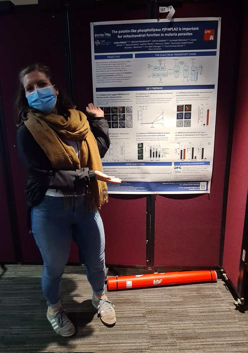 Great to see <a href="/_emma_pietsch_/">Emma Pietsch</a> presenting her own poster at #MPM2022 after supervising her as Master student some years ago.