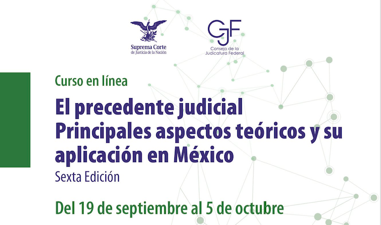 📢 Curso "El precedente judicial. Principales aspectos teóricos y su aplicación en México"

El día de hoy se está llevando a cabo la primera sesión del curso "Aspectos teóricos del precedente judicial"

🗣 <a href="/dlopez_medina/">Diego López Medina</a>