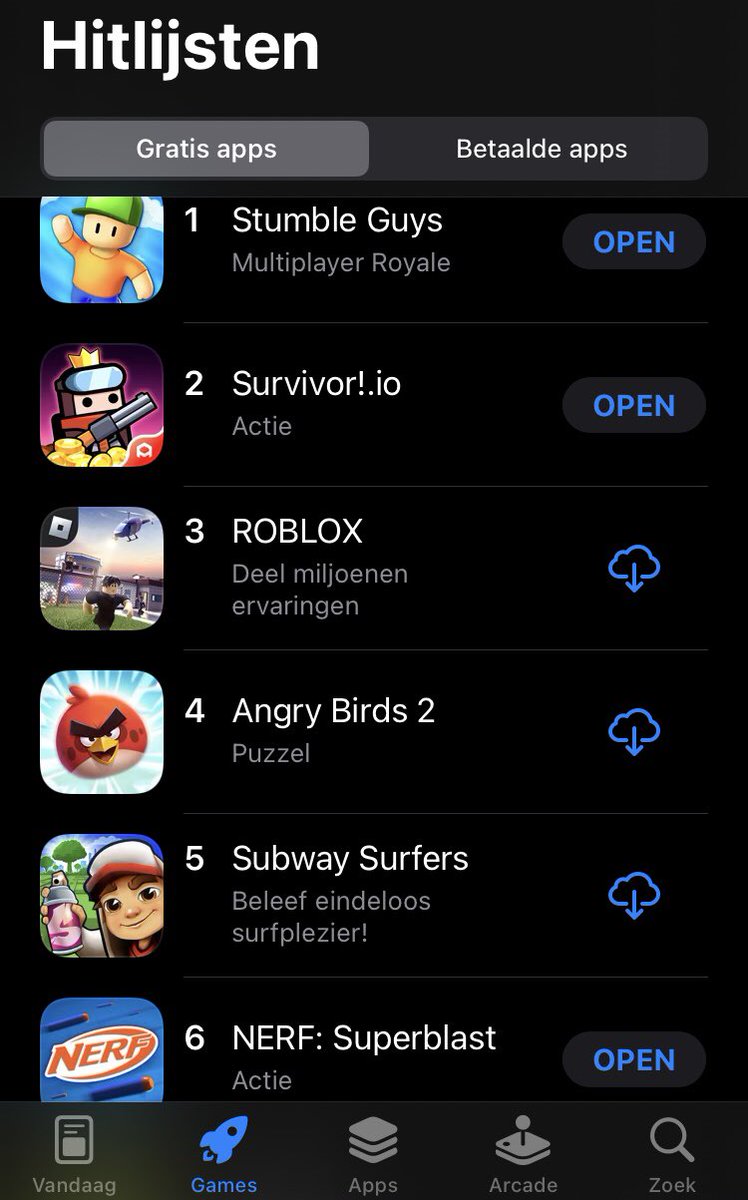 nitro_invest's tweet photo. Nice company in the Netherlands 🔥
(Free/action games)

#NERFSuperblast 
@NitroGames @NordiskGames @Hasbro 

@StumbleGuysGame @Rovio @sybogames @subwaysurfers @survivio @angrybirds @Roblox 

$Nerf $Nitro https://t.co/R6WfiPuaE0