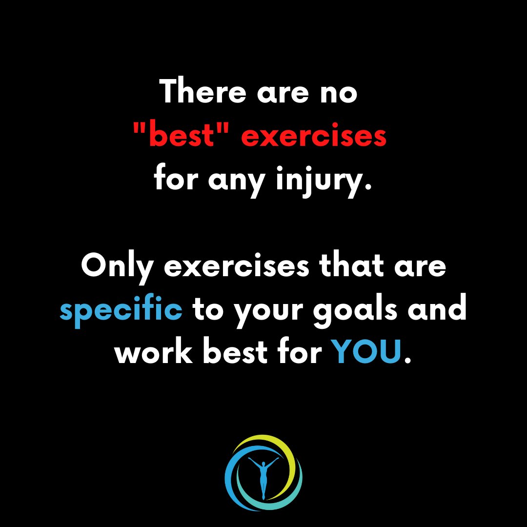 Wagner_PTP's tweet image. Generic advice won't get you to your goals. 

Without context, you can end up really frustrated and potentially even in more pain. Make sure you work with someone who understands the nuance or your specific situation and adjusts your plan accordingly. 
#customplan