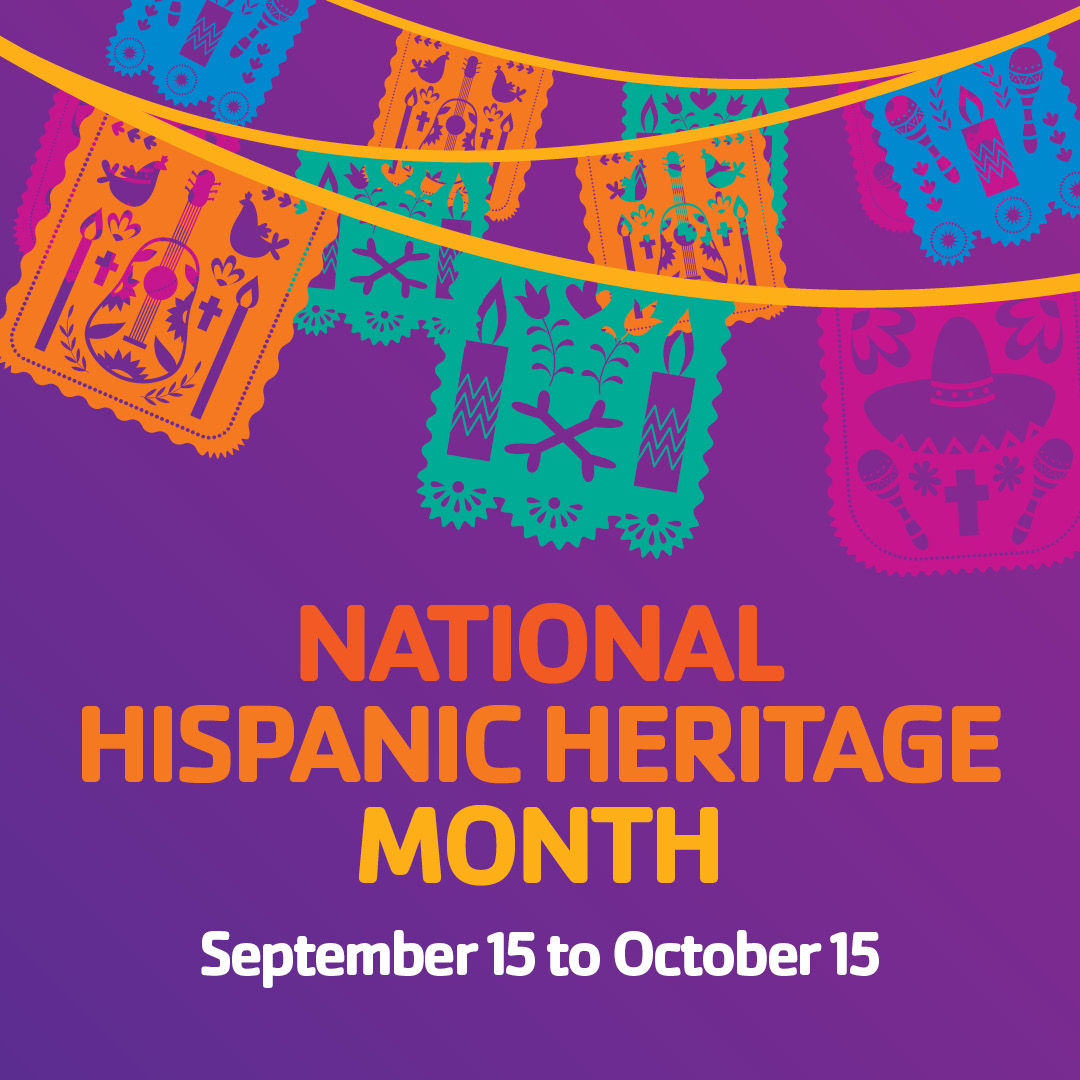 Hispanic Heritage Month (Sept. 15 - Oct. 15) is a time to celebrate the colorful cultures, rich histories, and diversity of the American Latino community. This month we will spotlight staff speaking about their heritage and a community event on Oct 15 at East Valley Family YMCA.