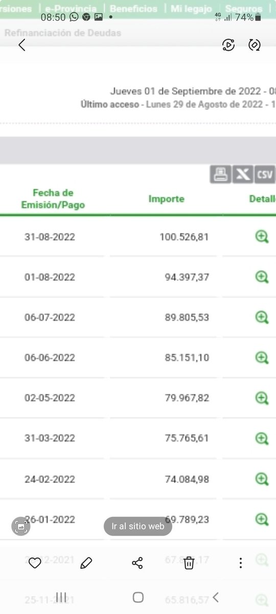 GracielaDini's tweet photo. @USURAUVA1 @JCuattromo @bancoprovincia Esta es mi cuota y mi sueldo de 109.000.  No puedo massss https://t.co/bIC6CR2AOu