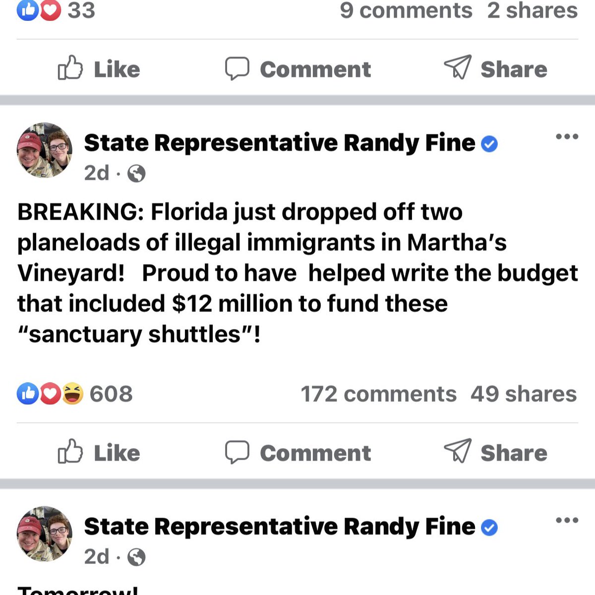 BelliniMom's tweet photo. Why does a State Representative get away with inciting hate over and over again? @equalityfl @spacecoastpride @ACLUFL @AnnaForFlorida @lesleyabravanel https://t.co/YB0xpc9Hma