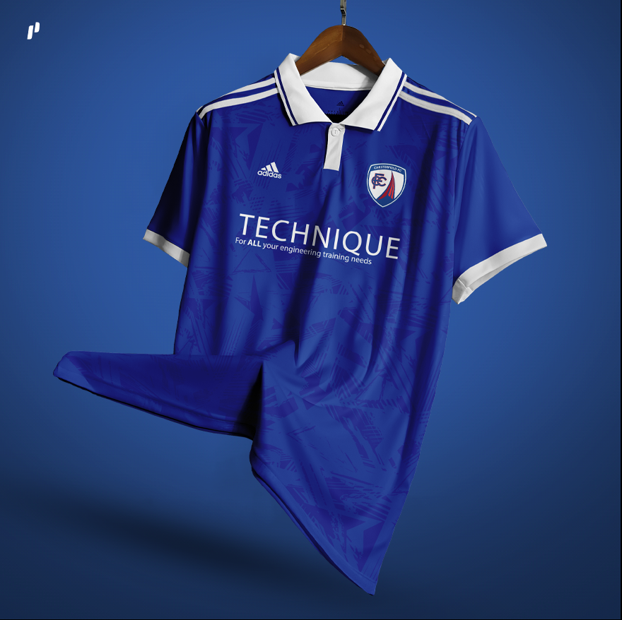 FinleySDesign's tweet photo. CHESTERFIELD FC x ADIDAS HOME SHIRT CONCEPT DESIGN

@ChesterfieldFC @adidasfootball @Learntechnique https://t.co/VxzzB9a4M0