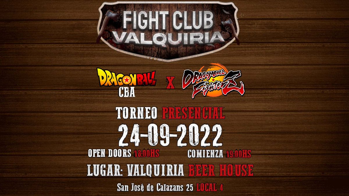 ValquiriaGames's tweet photo. #SomosValquiria #Cordoba

🎮𝗣𝗿𝗲𝘀𝗲𝗻𝗰𝗶𝗮𝗹 𝗱𝗲 𝗗𝗿𝗮𝗴𝗼𝗻 𝗕𝗮𝗹𝗹 𝗙𝗶𝗴𝗵𝘁𝗲𝗿𝗭 𝘆 𝗧𝗲𝗻𝗸𝗮𝗶𝗰𝗵𝗶 𝗕𝘂𝗱𝗼𝗸𝗮𝗶 𝟯🎮

En este #RoadtoMdq, tenemos nuestro clásico mensual en el mítico Valquiria Beer House⁣⁣⁣ en compañia con @DragonBallCBA!! 

Info abajo⬇️⬇️⬇️ https://t.co/9k0S6oC1nY