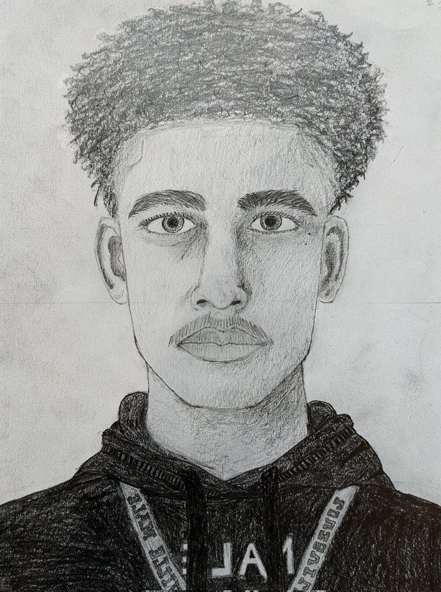 This is a freshman's first self portrait (from life). He asked if it was "good" and I replied that it was. He told me he didn't know he could draw before now. He seemed really surprised with himself. Exposure is crucial. You never know when you're going to be great at something.