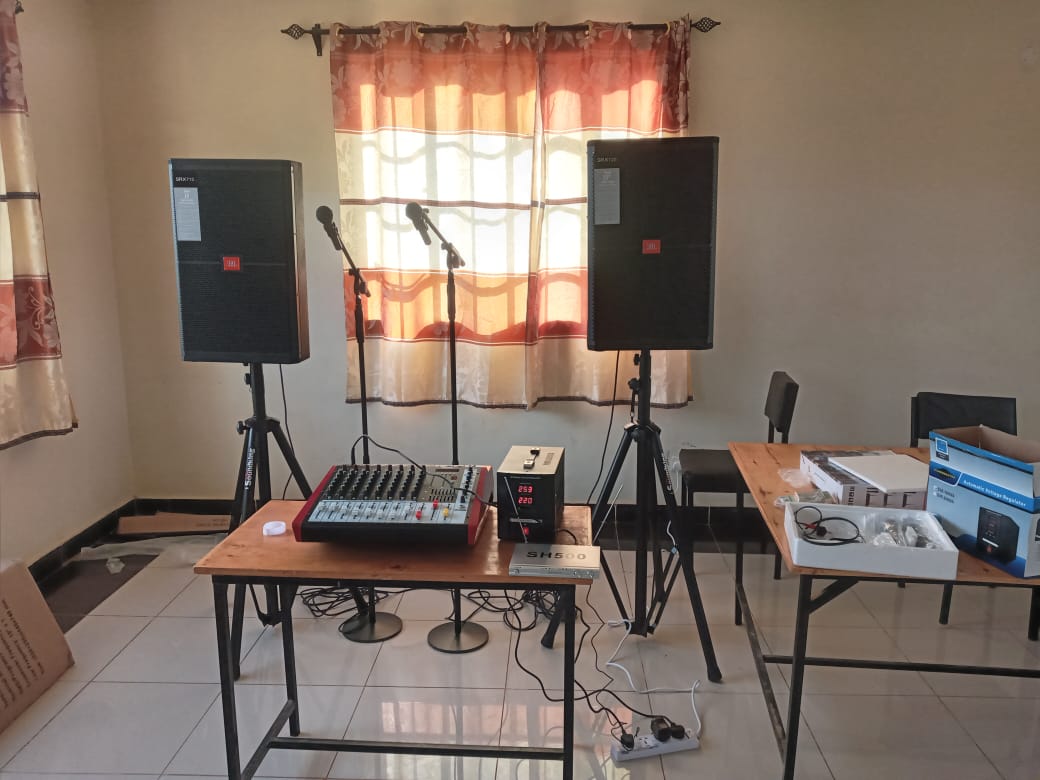 Due to the generous donations of our many donors, the <a href="/DelanyFound/">Delany Foundation</a> recently supported St Patrick's High School in Kabongo, Kenya to purchase some speakers and microphones to assist with the daily organisation and events within their school community. #itsthesmallthings