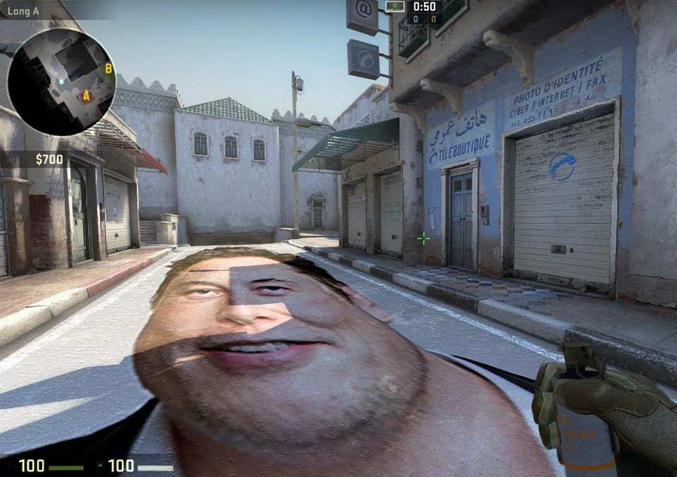 craftmeistercs's tweet image. A Long Musk