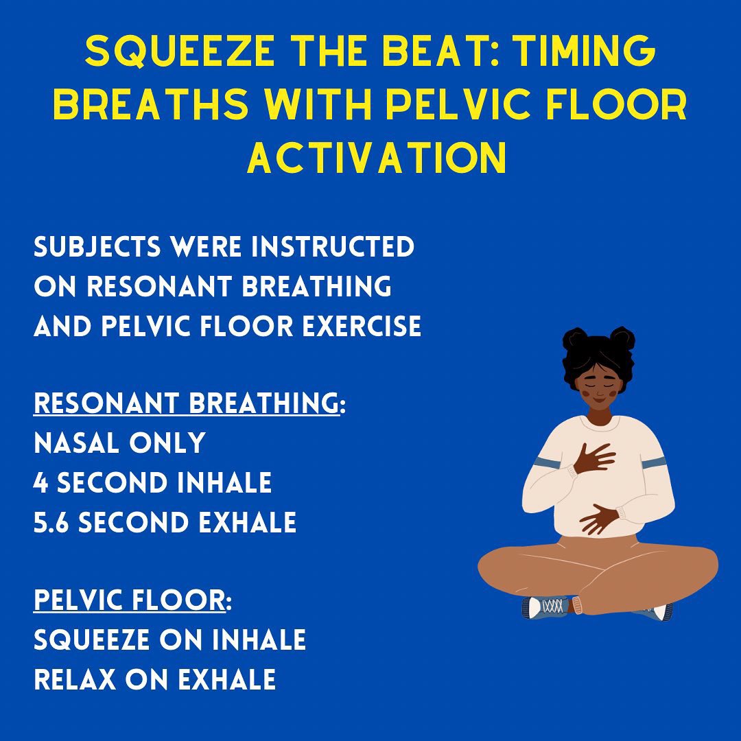 Keystoneneuro's tweet photo. Pelvic muscle activation with slow steady breathing can increase markers of vagus nerve activation. It might be worth adding to your own breathwork https://t.co/wxHTrIPf2S