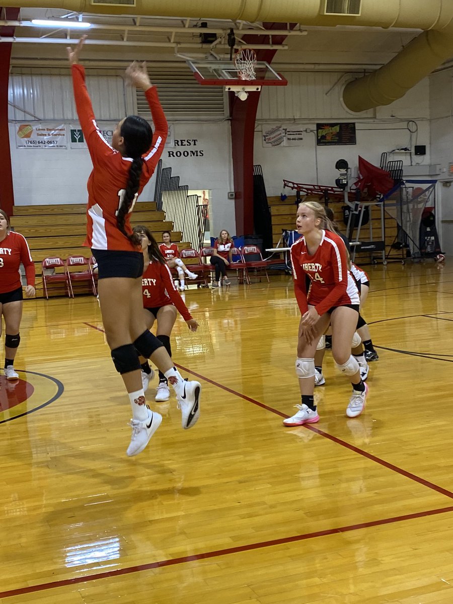 LionsAthletics's tweet photo. #LCSVBALL Lions defeat Irvington Prep this evening 25-20, 25-16, 25-16!  The Lions travel to Anderson tomorrow night! https://t.co/WUuNNPjcZD