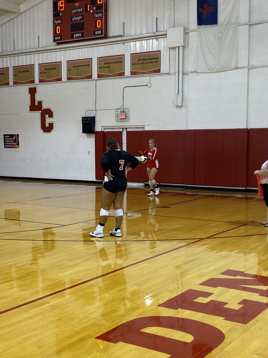 LionsAthletics's tweet photo. #LCSVBALL Lions defeat Irvington Prep this evening 25-20, 25-16, 25-16!  The Lions travel to Anderson tomorrow night! https://t.co/WUuNNPjcZD