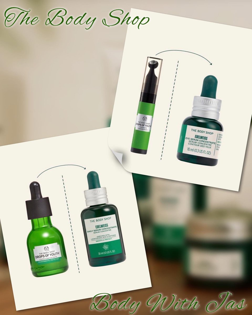 MsPurhpleUrhple's tweet photo. Discover Edelweiss! Enriched with even more concentrate to help get rid and protect against pollutants! Based on our legendary drops of youth! 🙌🏾
https://t.co/Y7WD9iYXdy
#Edelweiss #TheBodyShop #Love #Skin #SkinYourIn #LoveYourBody #MzzLavender #BodyWithJas #DropsofYouth https://t.co/mNT3Cpu8fl