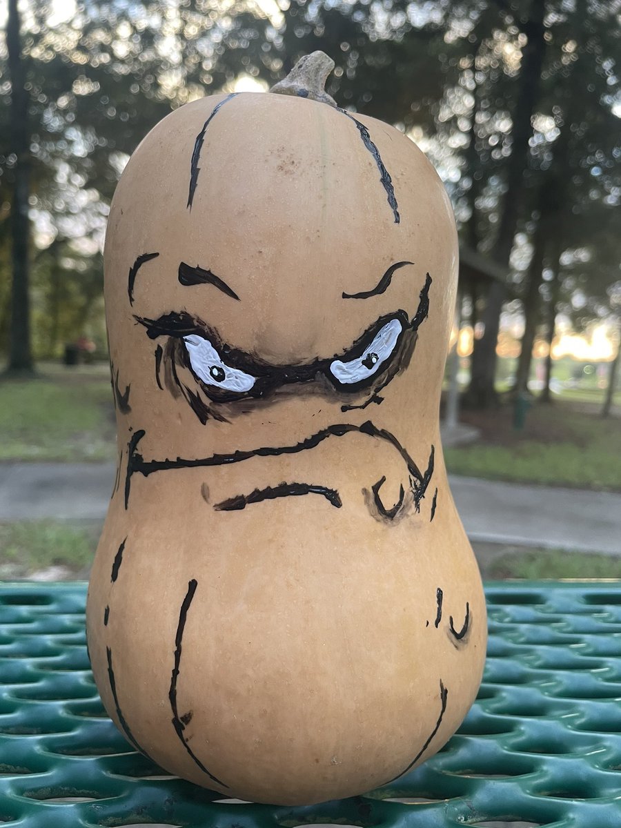 ZouchaJeffrey's tweet photo. I was walking down the produce aisle and saw a squash. Had to recreate the goat. @PlantsvsZombies #pvz #pvzfanart #plantsvszombies https://t.co/gC887Rzsph