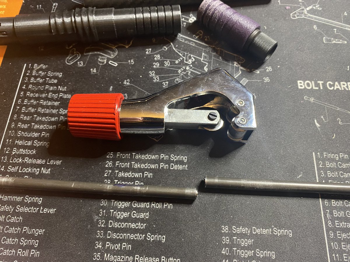 StayFree3DP on Twitter "Also works great on CF tubes. Side benefit no