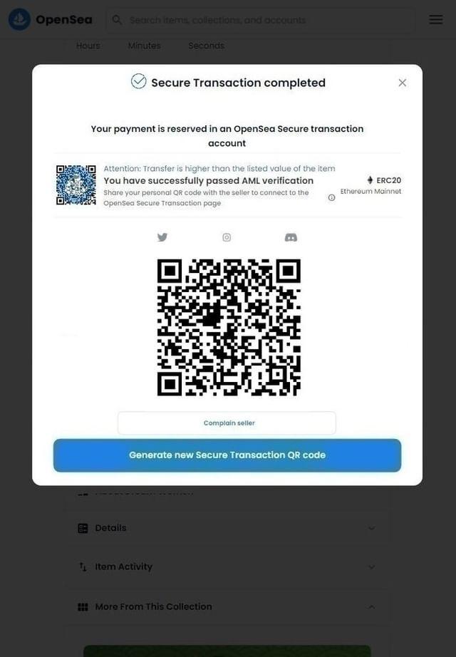 TheBrandBasil's tweet photo. Hey Guys, I got this text on my Instagram and this person says as he/ she wants to buy my NFTs, feels like a FRAUD to me. She sent me this QR code and asked me to scan it to receive the payment. 
Be aware of such frauds and don't fall under this trap
# nftfraud #fraud # NFTfamily https://t.co/OGOZtEYciD