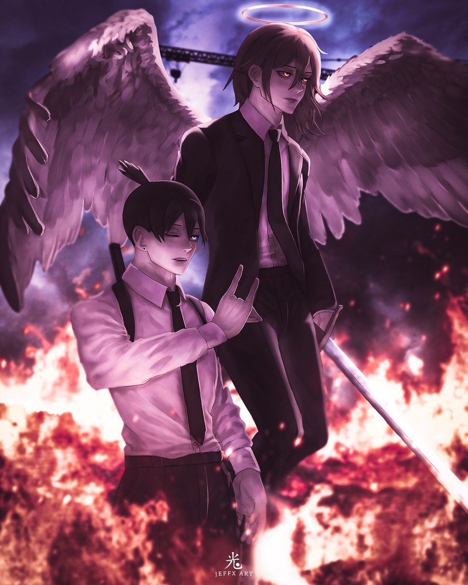 早川アキ 「So hyped from the Chainsaw Man trailer t」|DeviantArtのイラスト