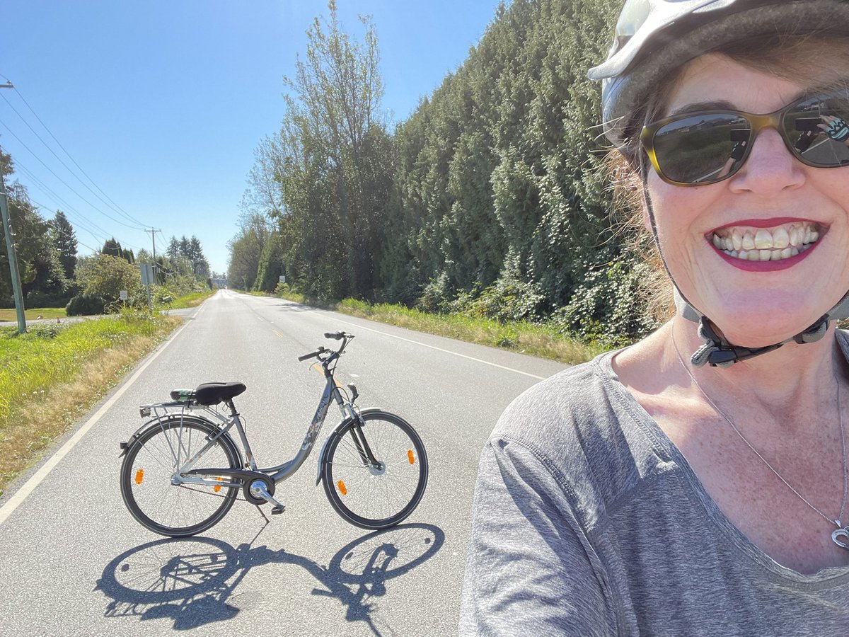 ThisBumbler's tweet photo. The #one thing I really wanted while #walking thru this nightmare of a 2nd #cancer diagnosis, was just to be able to ride my bike. It’s a beautiful day. #cycling  #bikeride #bikeriders #closedroad #mondaythoughts #MondayMotivation https://t.co/eZWROwhPKa