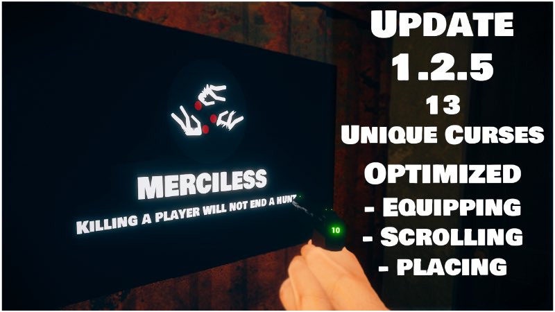 SomniGame's tweet photo. New Update! SOMNI v1.2.5 has been released!

NEW:
-Curses: Entities now gain their own random perk making each mission unique

IMPROVED:
-Placement system
-Faster Scrolling
-More Hot-Keys
+ More

https://t.co/fJnLd6Lvir

#gamedev #horror #VR #indiedev #indiegamedev #HorrorGames https://t.co/GVj8L9s2Wd