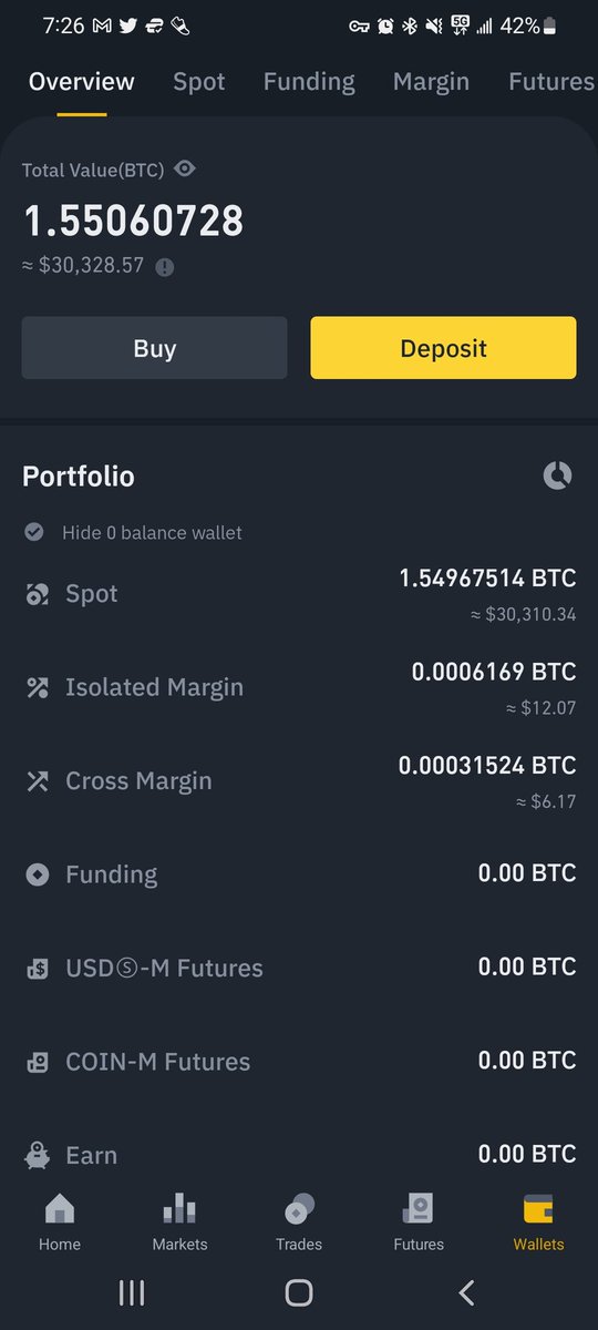 Crypto_BlackBox's tweet photo. #CryptoTradingJournal Day 4:
#Bitcoin #Ethereum #Trading $ETH
Total Portfolio ($): 108,500 $ (5.55) $BTC)
Total Trading Portfolio: 30,300 $ (1.55) bitcoins)
Portfolio Allocation:
33% in $BTC
67% in $DOCK at 128 sats
See ya tomorrow https://t.co/XejdbdEfGB
