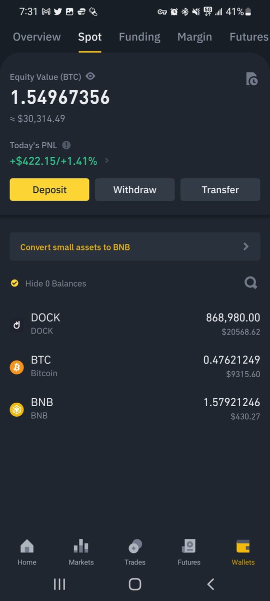 Crypto_BlackBox's tweet photo. #CryptoTradingJournal Day 4:
#Bitcoin #Ethereum #Trading $ETH
Total Portfolio ($): 108,500 $ (5.55) $BTC)
Total Trading Portfolio: 30,300 $ (1.55) bitcoins)
Portfolio Allocation:
33% in $BTC
67% in $DOCK at 128 sats
See ya tomorrow https://t.co/XejdbdEfGB