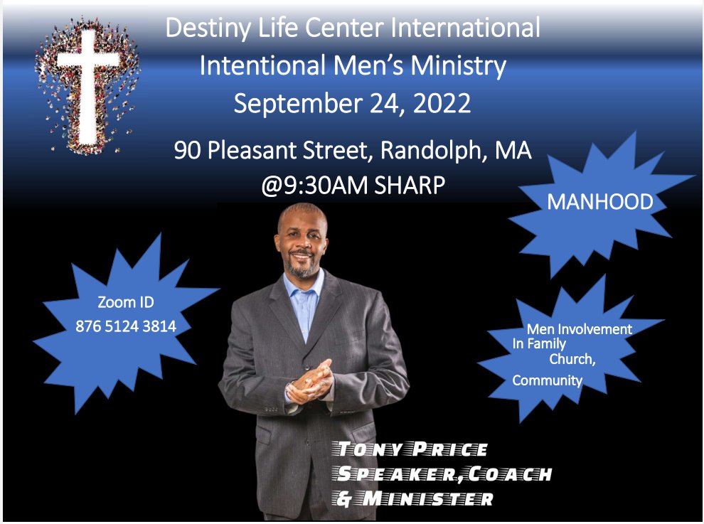 man_purpose's tweet image. Get ready this Saturday Destiny life is the place to be! #ministry #upliftmen #encouragemen #purpose