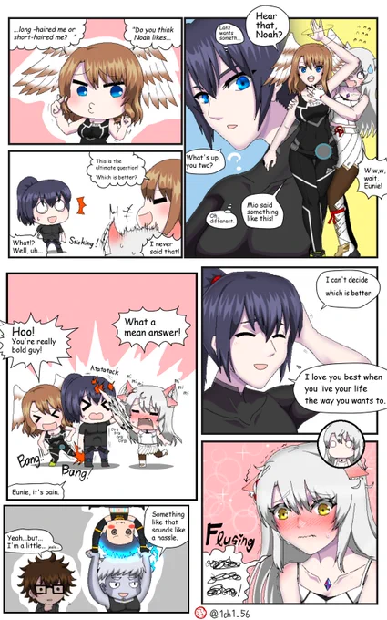 English translated ver.
英語になるとド直球に"I love you"とか使い出すノア君
#XenobladeChronicles3 