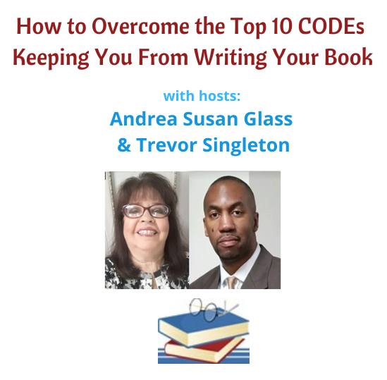 WritersWay's tweet image. If you've thought about #writingabook, but can't seem to get started, bestselling #author and book coach Andrea Susan Glass #andreasusanglass and author and accountability coach Trevor Singleton #TrevorSingleton will share their experience. Register at - tinyurl.com/4f8jc6xe