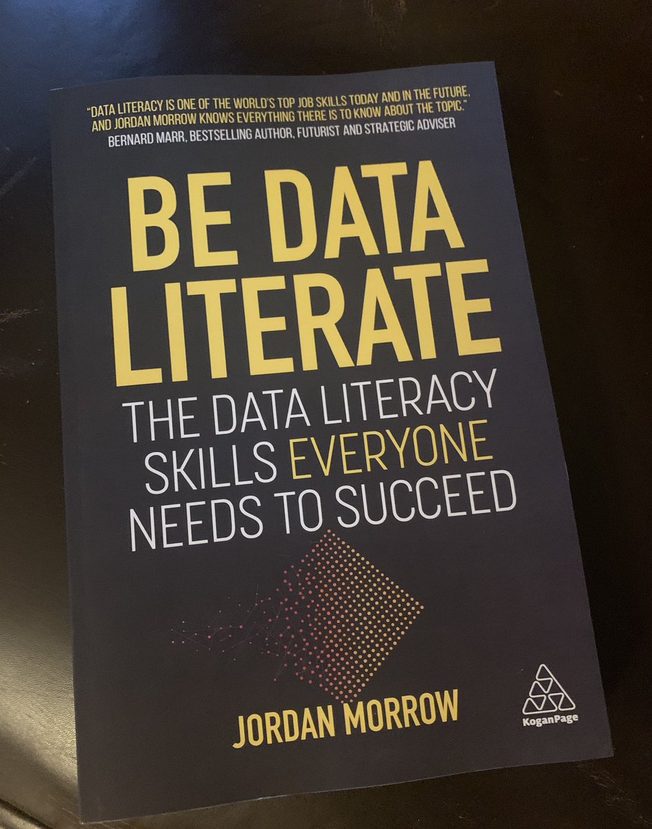 Great session on data literacy at the Maneuver Warfighting Conference by COL Nick Clark from West Point. If you don’t understand why it’s important (esp to improve decision making), here’s one of many books!