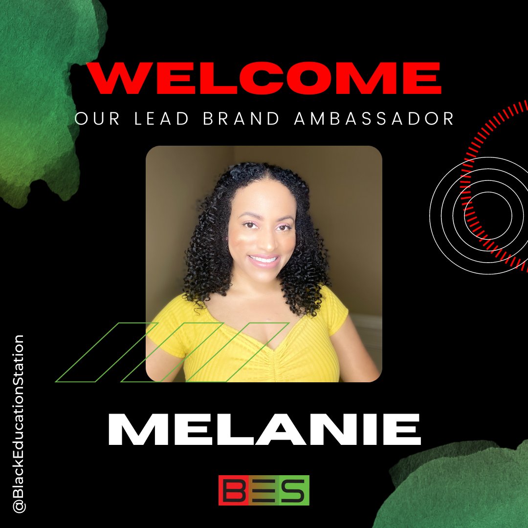Melanie has demonstrated the type of enthusiasm (and work ethic) we want to encourage for the sake of Black children. She's rising up the ranks at BES, and now is leading our army of ambassadors worldwide.

Please welcome her!

#ambassador
#bes
#blackeducationstation
#leadership