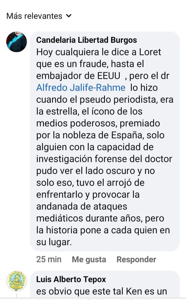 Alfredo_JalifeRahme on Twitter "Me sonroja la seguidora Candelaria