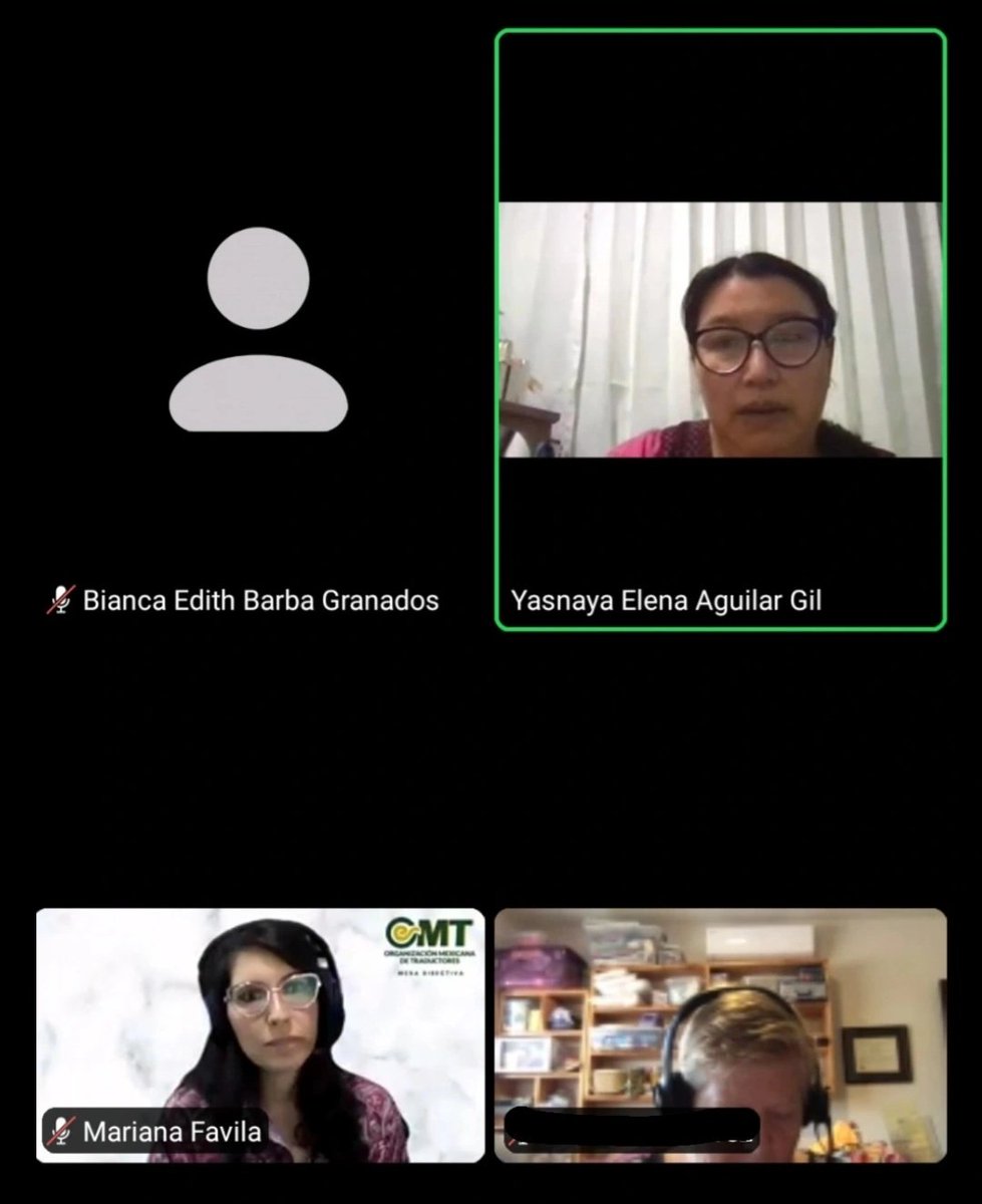 entrecomillasbc's tweet photo. Qué buena charla con Yásnaya Aguilar 🙌 Amamos leerla (o escucharla, en este caso) porque siempre aprendemos algo❣ https://t.co/raw3ILOPYa